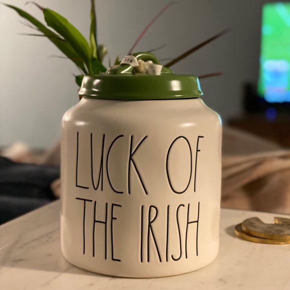 Rae Dunn St Patrick’s Canister